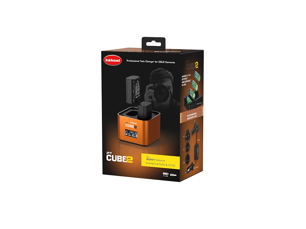 SONY - hahnel pro cube2 SONYモデル hahnel Professional Charger PROCUBE2 for Select HL-PROCUBE2-SY