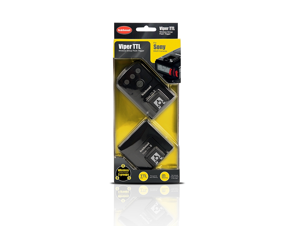 Hähnel Ricevitore TTL Per Viper TTL – Trigger Wireless Per Flash Canon, Nikon, Sony – Con DCM E Portata >100m